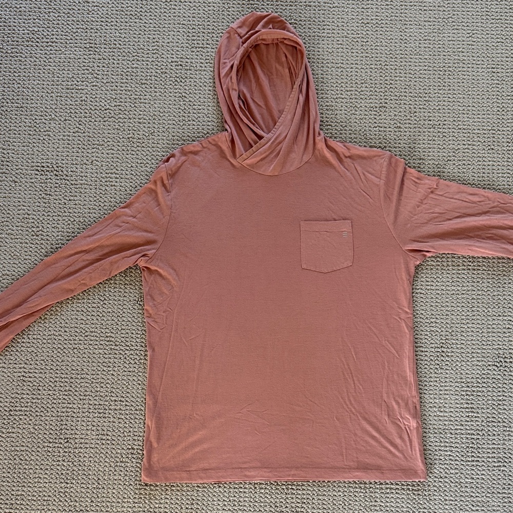 Free Fly Men's Bamboo Lightweight Hoodie Pink